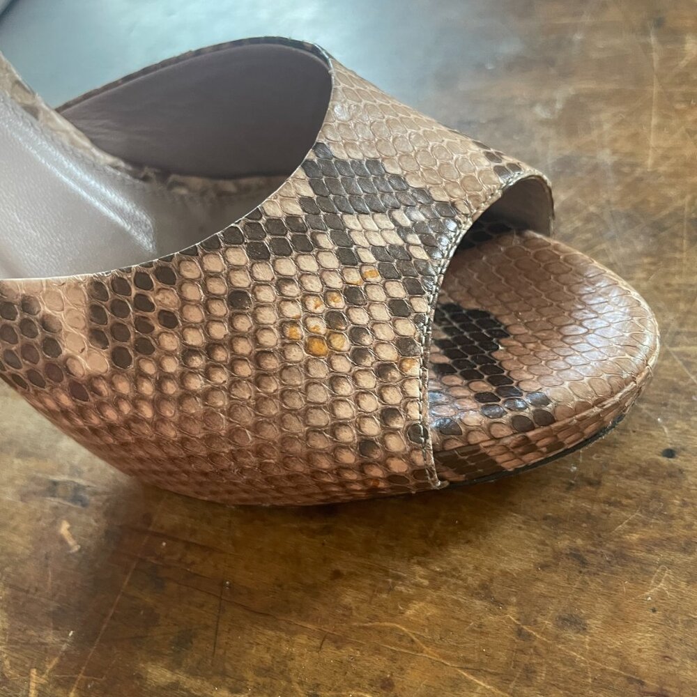 Bally PInk Python Stilletos - Picture 10 of 13
